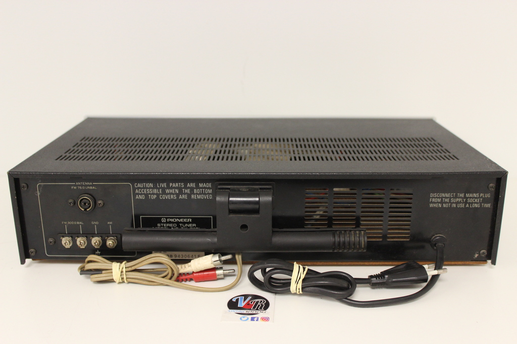PIONEER TX 608 Am/Fm Stéréo Analogue Tuner Vintage 1979 Bleu Line Work Bon Look EUR 230,99 - FR