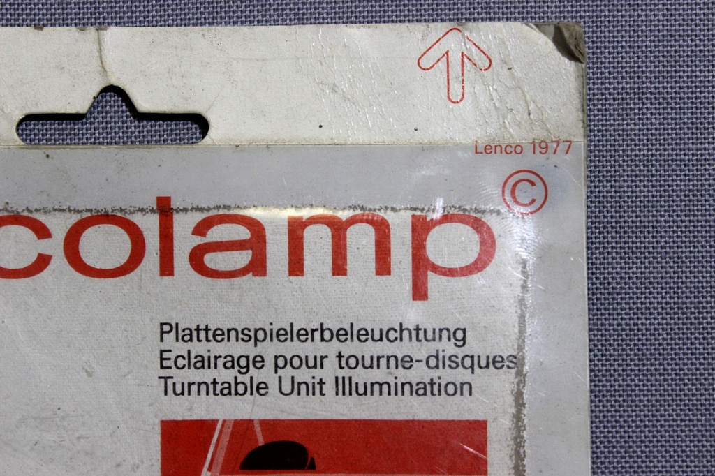 Accessoire Lenco Lencolamp